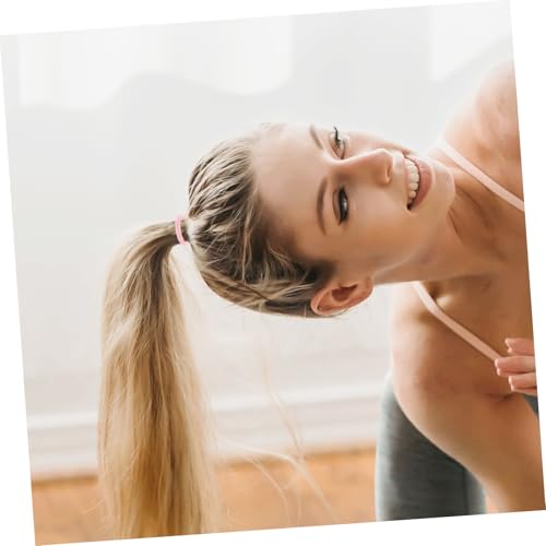 VALICLUD Glitzernde Haargummis mit Strasssteinen Elastische Ponytail Halter für Mädchen Farbenfroher Haarschmuck und Vielseitiges Armband Schonend und Fest Haltend für Alltag und Party von VALICLUD