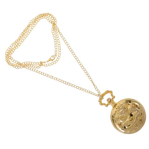 VALICLUD Retro Taschenuhr Für Herren Vintage Mechanische Kettenuhr Mit Großem Goldene Handaufzug Uhr Für Täglichen Gebrauch Für Senioren von VALICLUD