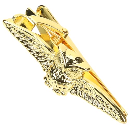 VALICLUD Goldene Krawattennadel für Männer mit Eulen Design Eleganter Anzug Zubehör für Formelle Anlässe als für Freunde und Verwandte zu Besonderen Anlässen von VALICLUD