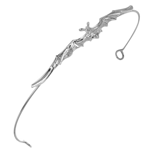 VALICLUD Gothic Bat Haarschmuck Aus Legierung Für Halloween Und Kostümpartys Vintage Stirnband Für Damen Und Herren Für Cosplay Und Festliche Anlässe von VALICLUD