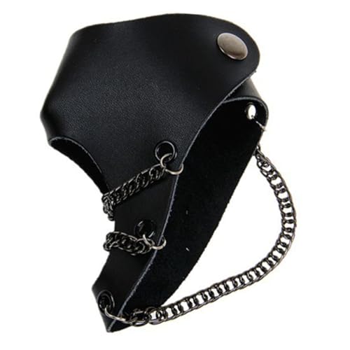 VALICLUD Gothic Handschuh Armband mit Nietendetails Punk Rocker Handkette für Damen Verstellbares Wristband für Festival Party und Streetstyle Accessoire VALICLUD Gothic Handschuh Armband mit Nietendetails Punk Rocker Handkette für Damen Verstellbares Wristband für Festival Party und Streetstyle Accessoire von VALICLUD