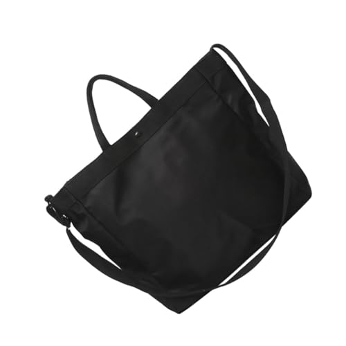 VALICLUD Große Kapazität Reisetasche Damen Handtasche aus Strapazierfähigem Nylon Multifunktional für Yoga Fitness Sport und Alltag Leicht und Widerstandsfähig in Schwarz von VALICLUD