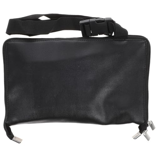 VALICLUD Große Kosmetiktasche PU Leder mit Verstellbarem Gürtelriemen Multifunktionaler Makeup Pinsel Organizer für Frauen Reise Kulturbeutel mit Großer Kapazität und Mehreren Fächern von VALICLUD