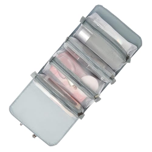VALICLUD Große Kosmetiktasche mit Abnehmbaren Fächern Multifunktionaler Kulturbeutel für Damen Reißfest und Kompakt für Reisen Make Up und Toilettenartikel von VALICLUD