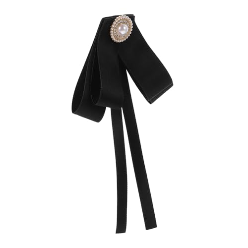 VALICLUD Große Schwarze Schleifenbrosche Anstecknadel Kleidung Broschen Damen Schmuck für Jacken Kleider Hüte Leichte Langlebige Brosche für Festliche Anlässe Büro Partys VALICLUD Große Schwarze Schleifenbrosche Anstecknadel Kleidung Broschen Damen Schmuck für Jacken Kleider Hüte Leichte Langlebige Brosche für Festliche Anlässe Büro Partys von VALICLUD