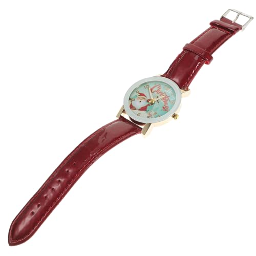 VALICLUD Weihnachtliche Santa Claus Armbanduhr Mit Strass Wasserdichtes Design Für Und Leichte Herrenuhr Geschenkidee Für Weihnachten Und Besondere Anlässe von VALICLUD