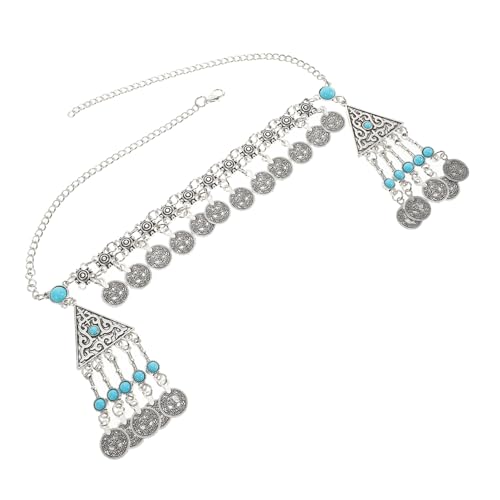 VALICLUD Haarbänder Für Damen Stirnbänder Mit Boho-quasten Modischer Haarschmuck Verstellbare Kopfbedeckung Retro-design Für Besondere Anlässe von VALICLUD