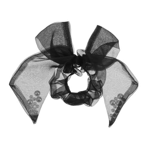 VALICLUD Haarbänder Mit Schleife Netzstoff-haargummis Elastische Haarschmuck-bänder Für Damen Für Partys Hochzeiten Und Alltag von VALICLUD
