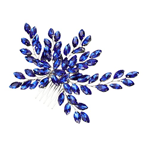 VALICLUD Haarkamm Mit Strasssteinen Und Perlen Für Braut Kopfschmuck Für Hochzeit Langlebiges Accessoire Für Frauen von VALICLUD