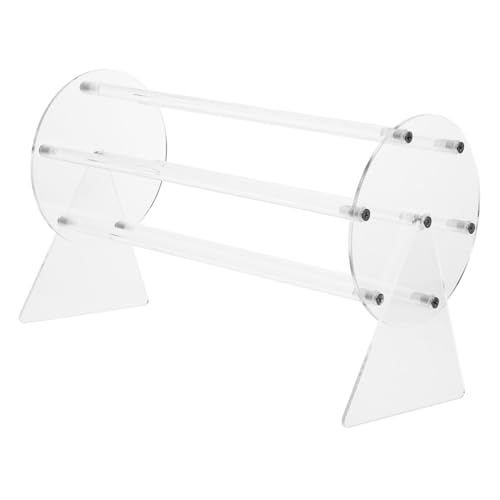 VALICLUD Haarklammer Organizer aus Transparenter Haarschmuck Halter für Salon Zuhause Stabiler Aufbewahrungshalter für Haarspangen Accessoires Kleine Räume Einfach zu Reinigen zu Bewegen von VALICLUD