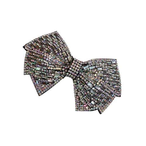 VALICLUD Haarklammer mit Schleifen Design und Funkelnden Strasssteinen Federleichte Frühlings Haarspange für Damen Modisches Haarschmuck Accessoire für Alltag und Besondere Anlässe von VALICLUD