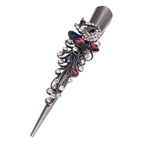 VALICLUD Haarspange mit Strasssteinen Großer Clip für Damen Stilvoller Haarreif-clip für Den Alltag Partys und Festivals von VALICLUD