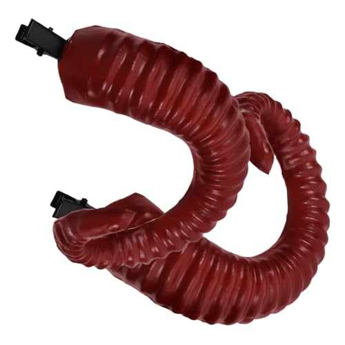VALICLUD Haarspangen Aus Schafshorn Schafshorn Haarnadel Haarschmuck Haarschmuck Für Mädchen Cosplay Haarspangen Dekore von VALICLUD