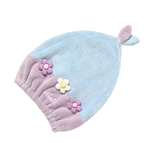 VALICLUD Haartrockenhut Aus Weichem Fleece-material Zum Trocknen Nasser Haare Mit Niedlichem Blumendesign Für Damen Schnelltrocknend Und Vielseitig Einsetzbar VALICLUD Haartrockenhut Aus Weichem Fleece-material Zum Trocknen Nasser Haare Mit Niedlichem Blumendesign Für Damen Schnelltrocknend Und Vielseitig Einsetzbar von VALICLUD