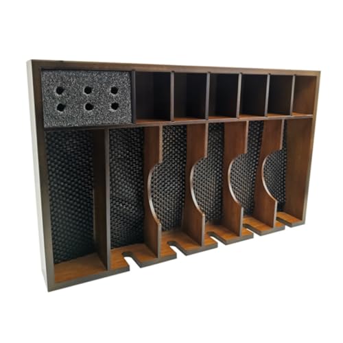 VALICLUD Haarschneidemaschinenhalter Aufbewahrungsbox Für Elektrische Haarschneider Halter Haarsalon Lagerung Box Friseurbedarf Holz Rack Haarwerkzeug-Organizer von VALICLUD