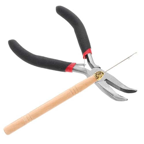 VALICLUD Häkelnadeln Für Haare Aus Holz Wiederverwendbare Dreadlock-zange Werkzeug Zur Herstellung Von Dreadlocks Mit Bequemer Griffdesign VALICLUD Häkelnadeln Für Haare Aus Holz Wiederverwendbare Dreadlock-zange Werkzeug Zur Herstellung Von Dreadlocks Mit Bequemer Griffdesign von VALICLUD