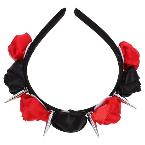 VALICLUD Halloween Blumenhaarreifen Künstliches Haarschmuck-stirnband Für Damen Cosplay-kopfschmuck Für Halloween-feiern Und Kostümveranstaltungen Bequem von VALICLUD