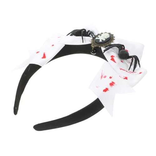 VALICLUD Halloween Stirnband Kopfbedeckung Für Damen Party Cosplay Requisiten Mit Halloween Elementen Lustiges Haarband Für Erwachsene Deko Stirnband von VALICLUD