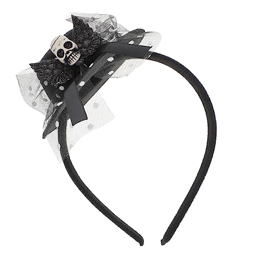 VALICLUD Halloween Haarreif Mit Totenkopfdesign Hochwertiges Cosplay-accessoire Für Halloween-feiern Und Kostüme Für Fotos Und Festliche Anlässe Langlebiges Und Sicheres Material von VALICLUD