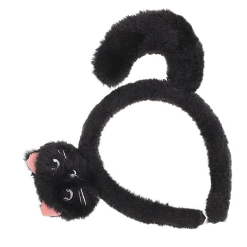 VALICLUD Halloween Katzenkopfband Für Cosplay Süßer Haarreif Mit Katzenohren Für Partys Karneval Und Halloween-dekoration Komfortabel Leicht Und Einzigartig von VALICLUD
