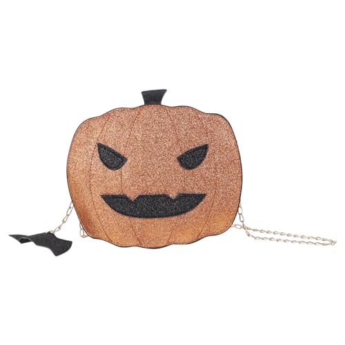 VALICLUD Sequin Chain Bag – Modische Umhängetasche Für Damen Perfekt Für Halloween Party Und Freizeit 23X18X6 Cm Aus Premium Pu-Material von VALICLUD