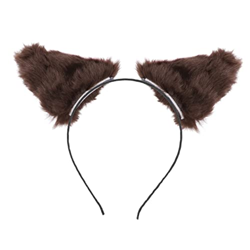 VALICLUD Halloween Stirnband Mit Ohr Haarreif Für Tier Cosplay Kopfbedeckung Tiere Kopfschmuck Für Partys Und Fotos von VALICLUD