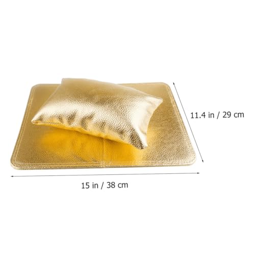 VALICLUD Handauflage für Nägel Kissen Set PU Komfortabel Schweißfest Flexibel Handstütze für Maniküre und Profi Nutzung Stabil Praktisch von VALICLUD