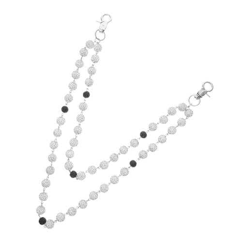 VALICLUD Handgefertigte Damen Hosenkette mit Elastischer Strassverzierung Verstellbar und Leicht Modisches Jeans Schmuck Accessoire für Frauen und Mädchen Langlebige Körperkette von VALICLUD