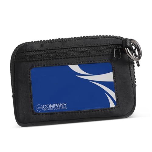 VALICLUD Portable Damen Geldbörse Mit Reißverschluss Handgelenk Geldbeutel Für Karten Und Münzen Geräumige Clutch Mit Klarem Sichtfenster Für Täglichen Gebrauch von VALICLUD