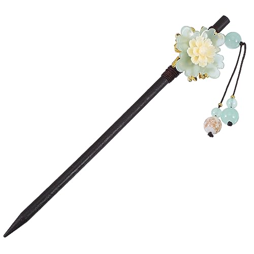 VALICLUD Handgemachte Haarnadel Zollhaarnadel Mit Floralen Motiven Retro Kopfschmuck Und Essstäbchen Für Hanfu Und Traditionelle Anlässe Hochwertiges Zubehör Für Damen von VALICLUD