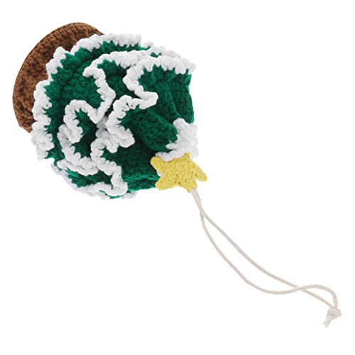 VALICLUD Handgestrickte Damen Crossbody Geldbörse Aus Wolle Kuchentasche Als Dekoration Leicht Und Praktisch Für Strand Party Und Shopping von VALICLUD