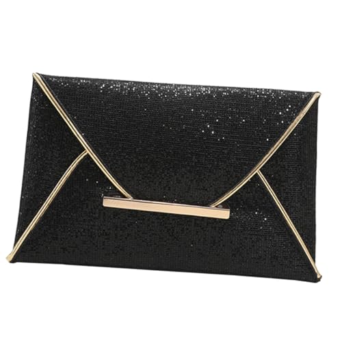 VALICLUD Handtasche Im Envelope-Stil Modische Glänzende Clutch Für Damen Vielseitige Geldbörse Für Münzen Und Kleingeld Für Abendveranstaltungen Und Alltag von VALICLUD