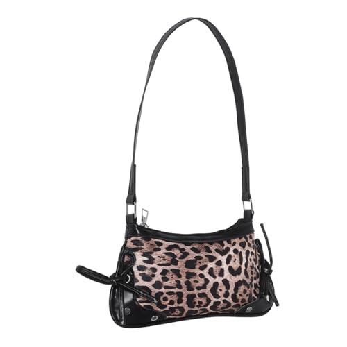 VALICLUD Handtasche Mit Leopardendruck Leoparden-geldbörsen Für Frauen Retro-umhängetasche Mini-umhängetasche Für Damen Alte Handtasche Mit Leopardenmuster Pu- von VALICLUD