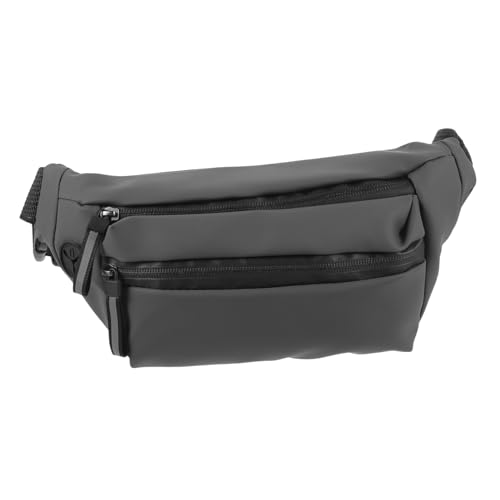 VALICLUD Herren Bauchtasche Leichtgewichtige Hüfttasche aus Oxford Splashproof Reflektierender Reißverschluss für Outdoor Sport Laufen Radfahren Wandern von VALICLUD