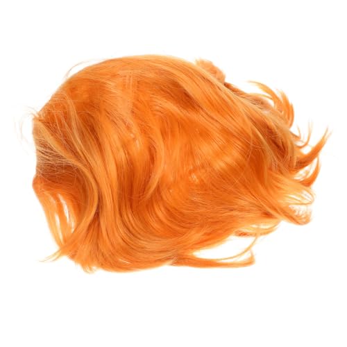 VALICLUD Herren Kurzhaar Perücke Gold Blond Hitzeresistent Synthetisch Für Halloween Cosplay Bühne Alltag von VALICLUD