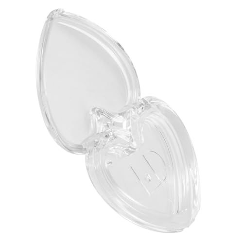 VALICLUD Herzförmiges Leeres Puderetui Tragbare Make Up Palette für Lose Puder Transparentes Rouge Behälter Satz für Reisen und Nachbesserungen Kosmetik Organizer für Make Up Enthusiasten von VALICLUD