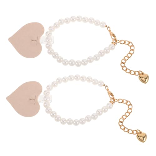 VALICLUD High Heels Schuhkette Mit Kunstperlen Schuhzubehör Schuhanhänger Schuhschmuckkette Rutschfestes Fußkettchen Fußschmuck Für Hochzeiten Partys Professionelle Kleidung von VALICLUD