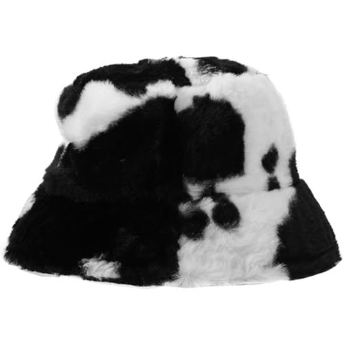 VALICLUD Highland Cow Beanie Mütze Für Damen Modische Cowgirl-mütze Kaltes Wetter von VALICLUD