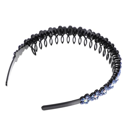 VALICLUD Hochwertiges Rutsch Haarband für Langlebiges Gesichtswasch Stirnband Blau für Make Up Spa und Tägliche Pflege Stilvolles Haaraccessoire für Damen und Mädchen VALICLUD Hochwertiges Rutsch Haarband für Langlebiges Gesichtswasch Stirnband Blau für Make Up Spa und Tägliche Pflege Stilvolles Haaraccessoire für Damen und Mädchen von VALICLUD