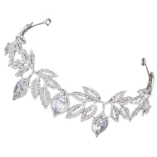 VALICLUD Hochzeit Tiara Krone mit Funkelnden Strasssteinen Robuster Braut Haarschmuck für Besondere Anlässe Wie Hochzeit Party und Feierlichkeiten Stilvoll und Langlebig VALICLUD Hochzeit Tiara Krone mit Funkelnden Strasssteinen Robuster Braut Haarschmuck für Besondere Anlässe Wie Hochzeit Party und Feierlichkeiten Stilvoll und Langlebig von VALICLUD
