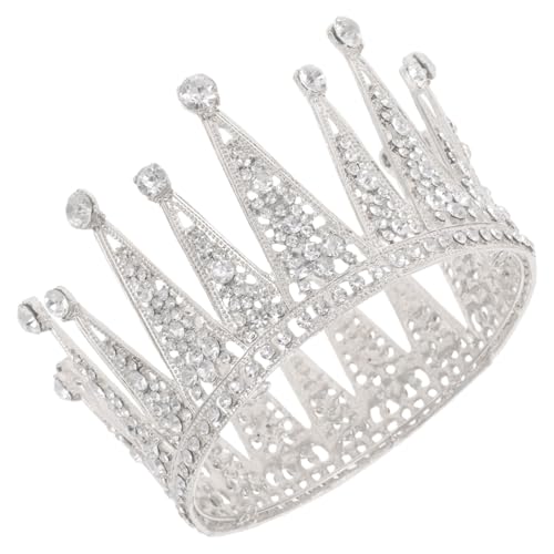 VALICLUD Hochzeitskopfbedeckungen Hochzeitsdiademe Für Die Braut Brautkopfschmuck Zum Geburtstag Strass Stirnband Brautkopfschmuck Strasskrone Für Die Hochzeit von VALICLUD