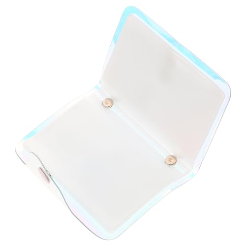 VALICLUD Transparentes Hologramm Kartenetui Mehreren Fächern Kompakter Kartenhalter Für Damen Und Herren Organizer Zur Aufbewahrung Von Kreditkarten Und Kleinen Gegenständen Für Reisen Und von VALICLUD