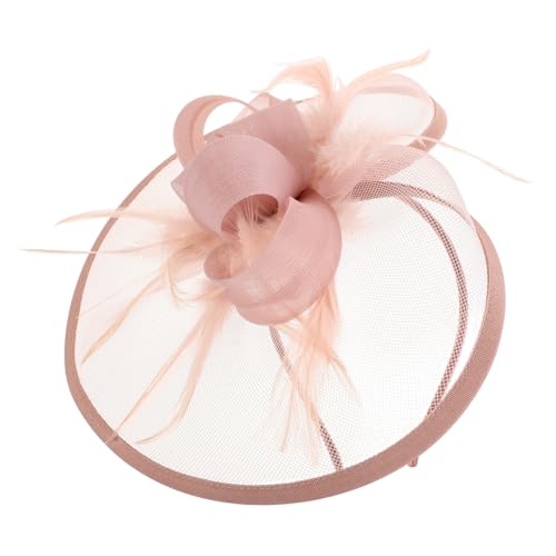 VALICLUD Hut Für Damen Teeparty Vintage Stil Kopfbedeckung Fascinator Accessoire Modisch Elegant Schick Outfit Party Kostüm Renaissance Festival Dame Hut Mode Kleid von VALICLUD