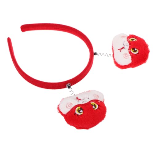 VALICLUD Weihnachts-stirnband Mit Plüschschlange Festliches Haaraccessoire Für Damen Für Cosplay Und Partys Im Jahr Langlebig Und Vielseitig von VALICLUD