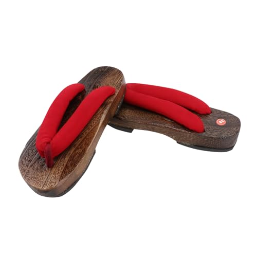 VALICLUD Japanische Clogs Holzschuhe Herren Sommer Sandalen Kreativ Atmungsaktiv rutschfest Bequem Modisch Fußfreundlich von VALICLUD