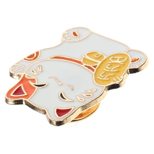 VALICLUD Japanische Stil Brosche Cartoon Katzenbrosche Langlebiger Niedliche Anstecknadel für Jacken Shirts Taschen und Schals Süßes Modeaccessoire für Katzenliebhaber von VALICLUD