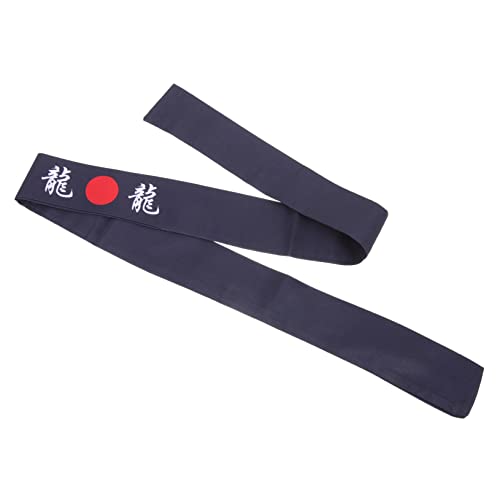 VALICLUD Japanisches Haarband ninja stirnband japan stirnband japanische Kopfbedeckung blaues Stirnband Bandanas für Männer schmücken breite stirnbänder für damen Karate-Sport-Stirnband von VALICLUD