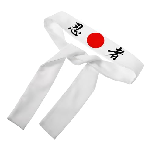 VALICLUD Japanisches Stirnband Samurai-stil Vielseitig Einsetzbar Für Karate Partys Und Küchenbedarf Kreative Kopfbedeckung Für Chefs Ninjas Und Jubelnde Bequeme Passform von VALICLUD