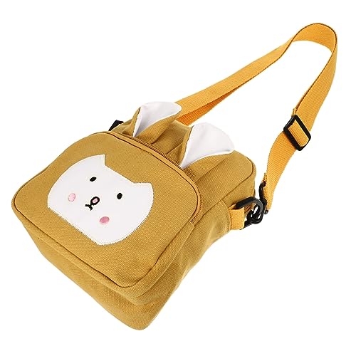 VALICLUD Kaninchen-Mode-Tasche Mädchen-buuny-Tasche Geldbeutel Für Kleinkind Kaninchen-umhängetasche Hase Geldbörse Kinder Umhängetasche Mini-Tasche Hängende Tasche Segeltuch Niedlich Baby von VALICLUD