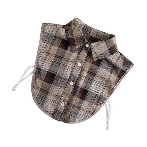 VALICLUD Detachable Fake Collar Für Damen Abnehmbarer Blusenkragen Passend Zu Pullovern Hemden Und Uniformen Bietet Eleganten Look Für Jeden Anlass von VALICLUD